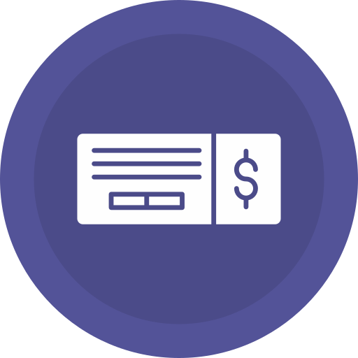 chèque de paiement Icône gratuit chèque de paiement Icône gratuit
