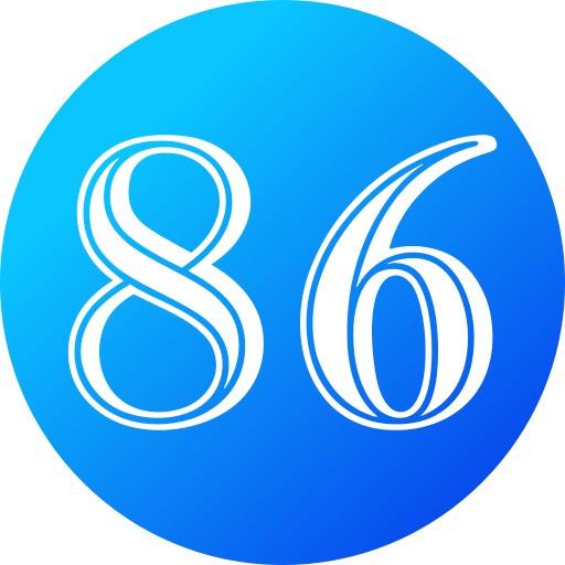 86 icono gratis