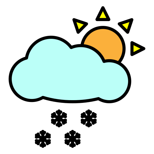 neige Icône gratuit