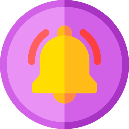 cloche de notification Icône gratuit