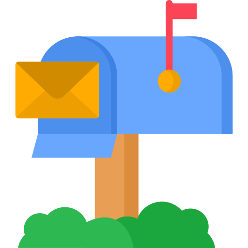 serviço postal grátis ícone