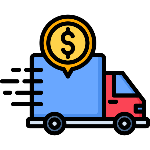 costo de envío icono gratis