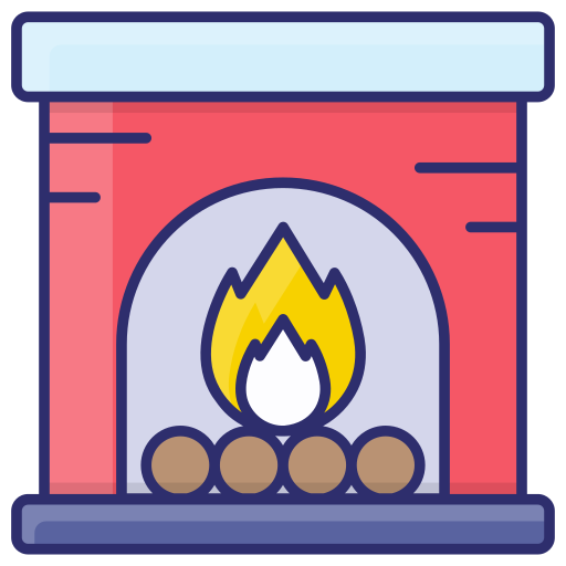 chimenea icono gratis