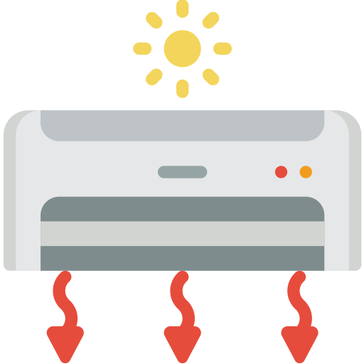 Acondicionador de aire icono gratis