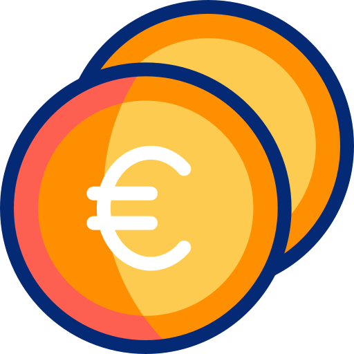 euro icono gratis