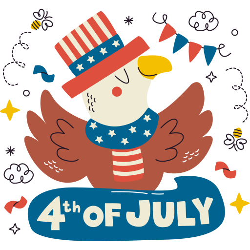 aigle gratuit sticker
