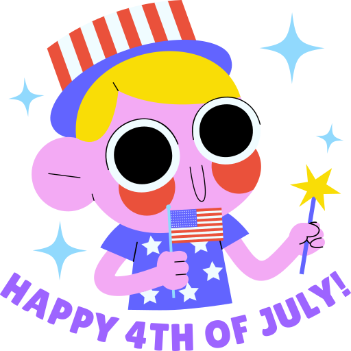 4th july free sticker 4th july free sticker