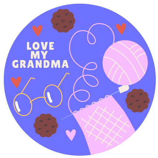 abuela gratis sticker