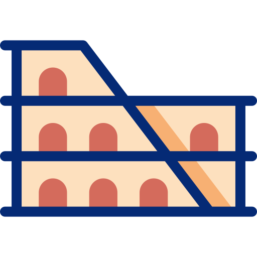 Coliseum free icon