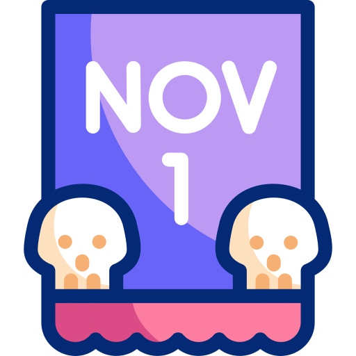 día de muertos icono gratis