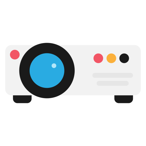 Projector free icon Projector free icon