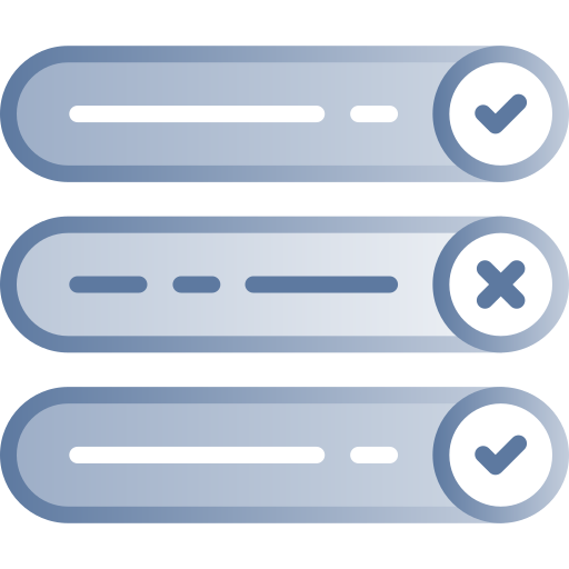 elección icono gratis