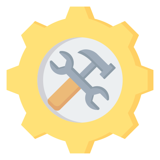Maintenance free icon