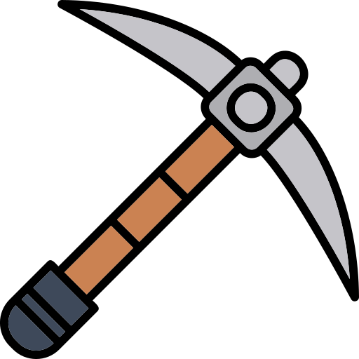 Pickaxe free icon Pickaxe free icon