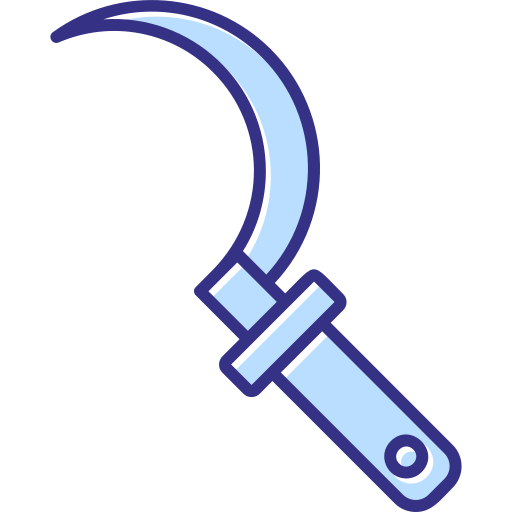 Sickle free icon Sickle free icon