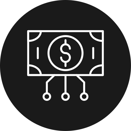 argent numérique Icône gratuit argent numérique Icône gratuit