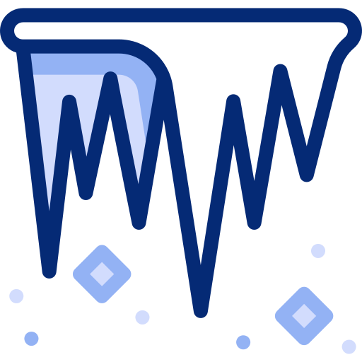 carámbano icono gratis