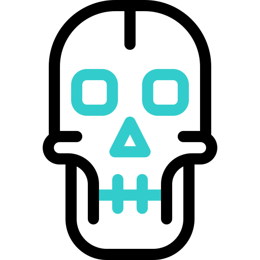 cráneo icono gratis