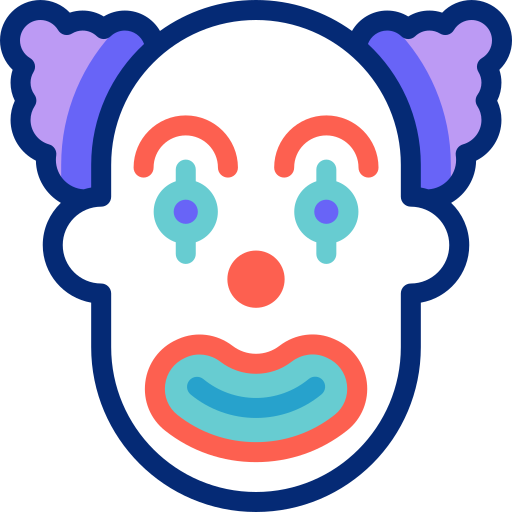 payaso icono gratis