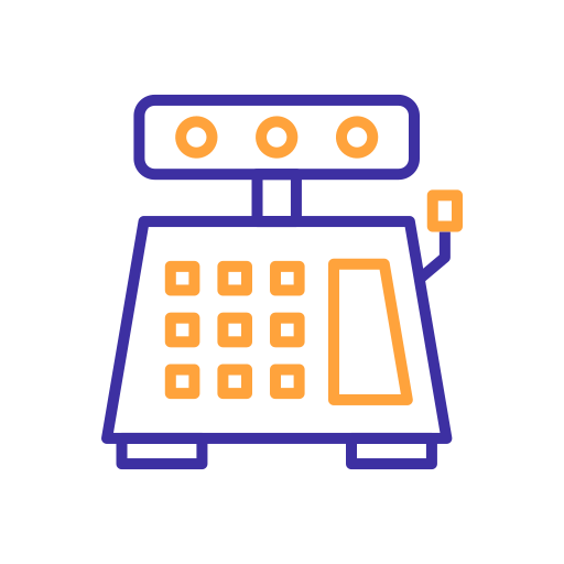 caja registradora icono gratis