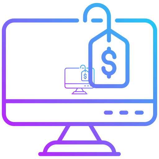 lunes cibernético icono gratis