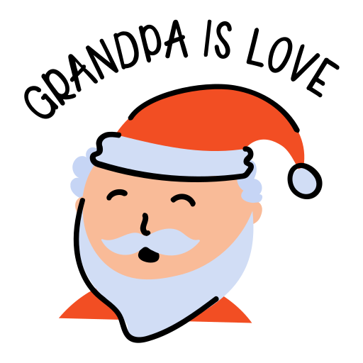 papá noel gratis sticker