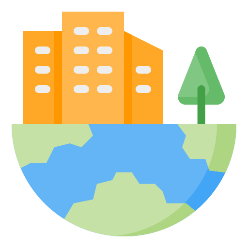 cidade grátis ícone cidade grátis ícone