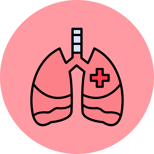 pulmones icono gratis