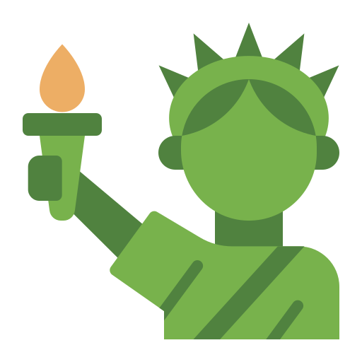 estatua de la libertad icono gratis