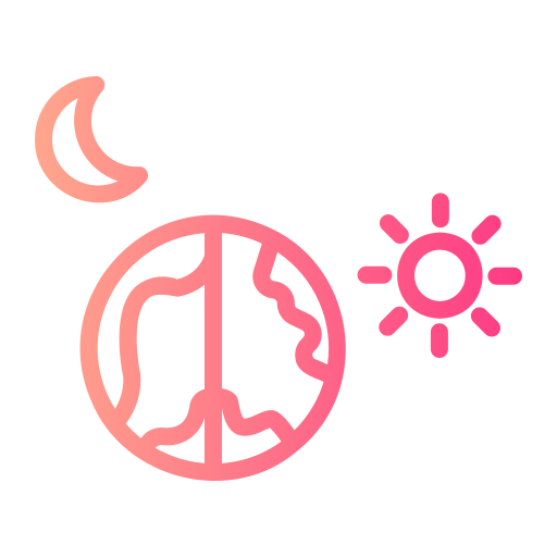 día y noche icono gratis