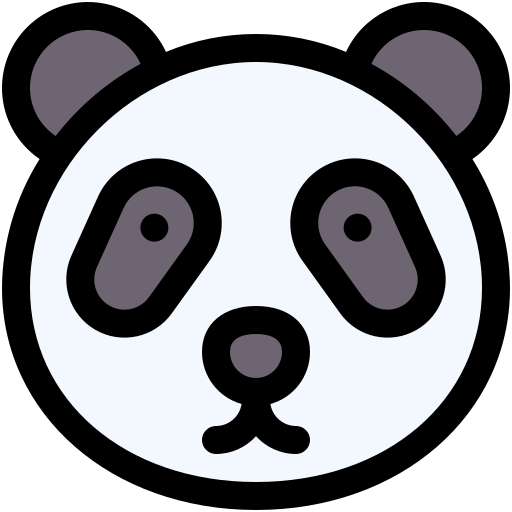 panda Icône gratuit panda Icône gratuit