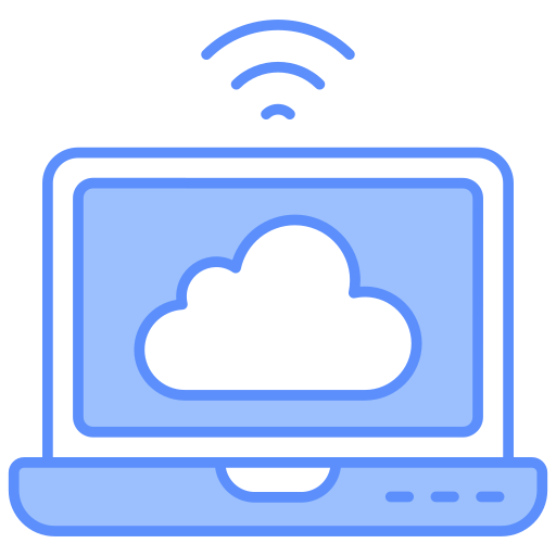 acceso a la nube icono gratis