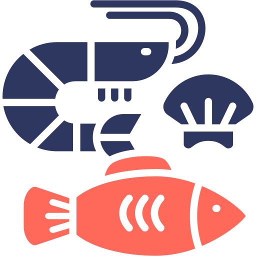 Seafood free icon Seafood free icon