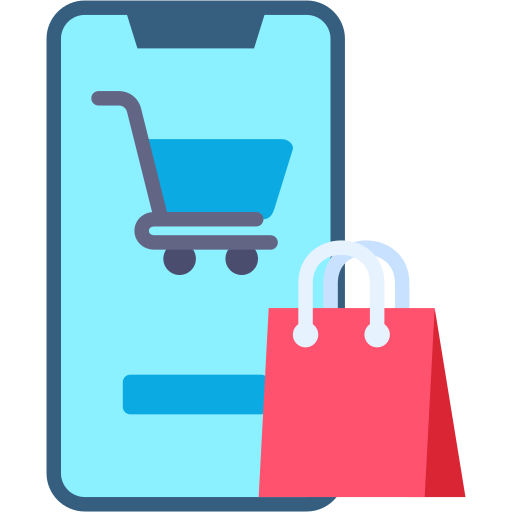 Shopping online free icon