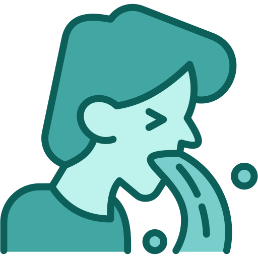 Vomiting free icon