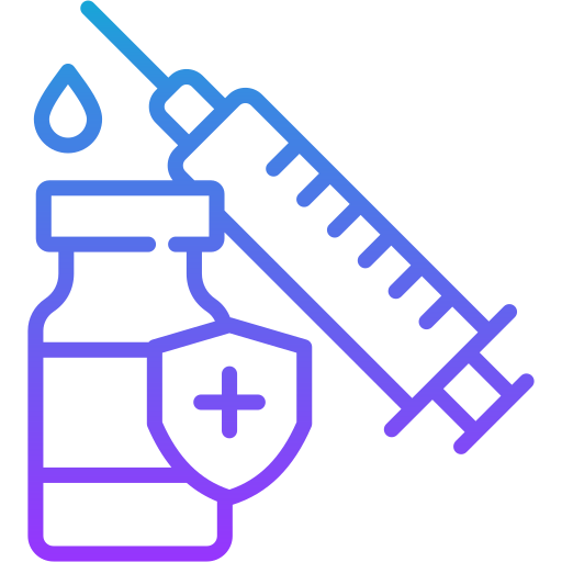 Vaccine free icon