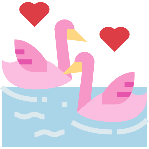 Cisnes icono gratis