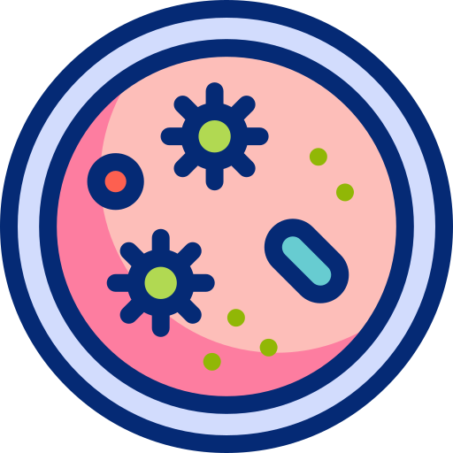 bacterias icono gratis