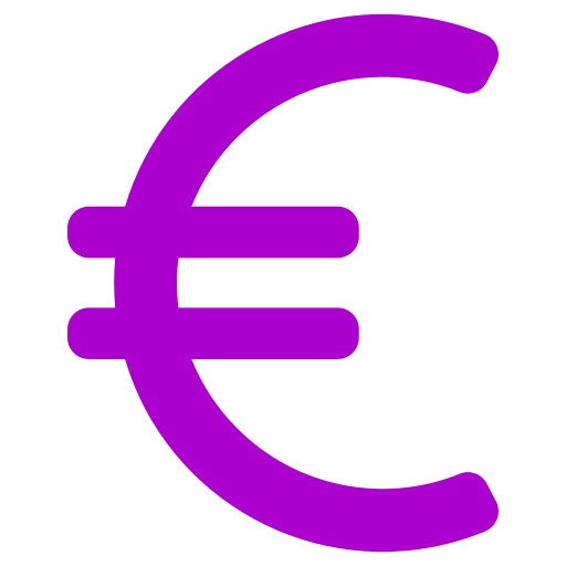 euro icono gratis