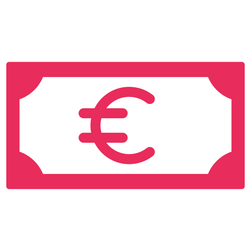euro icono gratis
