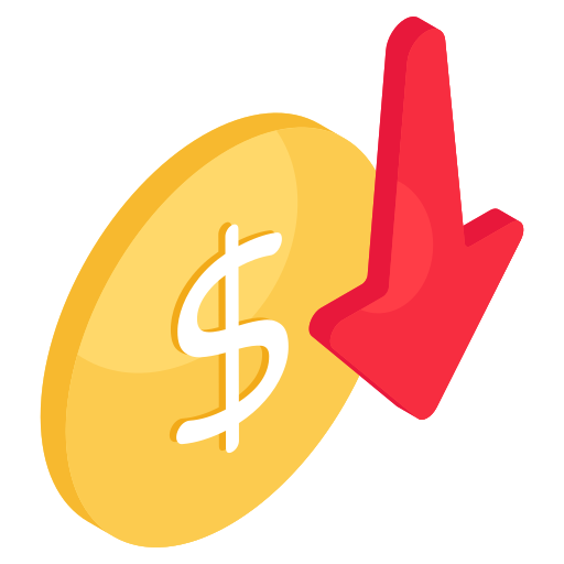 baisser les prix Icône gratuit baisser les prix Icône gratuit