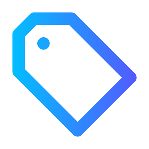 etiqueta de precio icono gratis