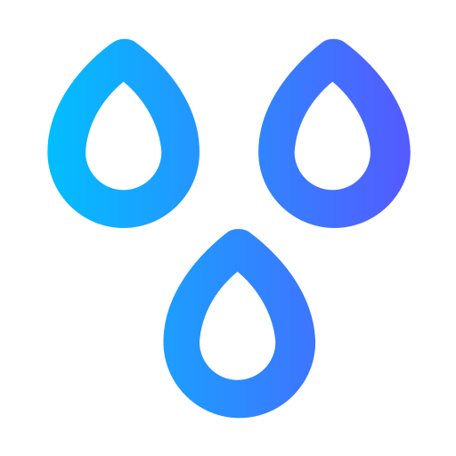 gotas de lluvia icono gratis