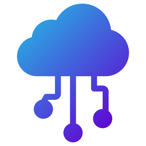 computación en la nube icono gratis