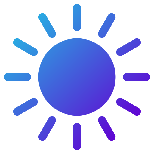 Sun free icon