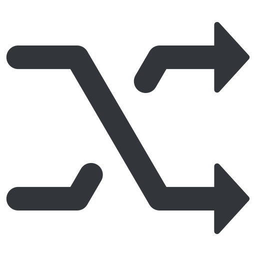 Shuffle free icon Shuffle free icon