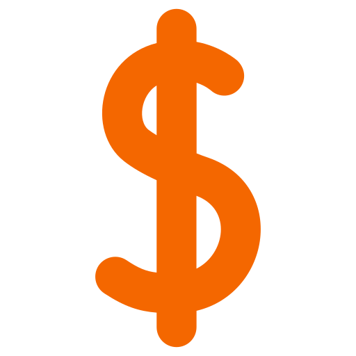 Dollar free icon Dollar free icon