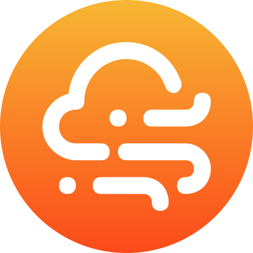 viento de nube icono gratis