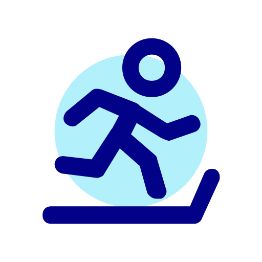 rueda de andar icono gratis