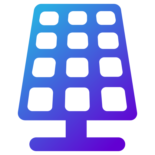 panel solar icono gratis